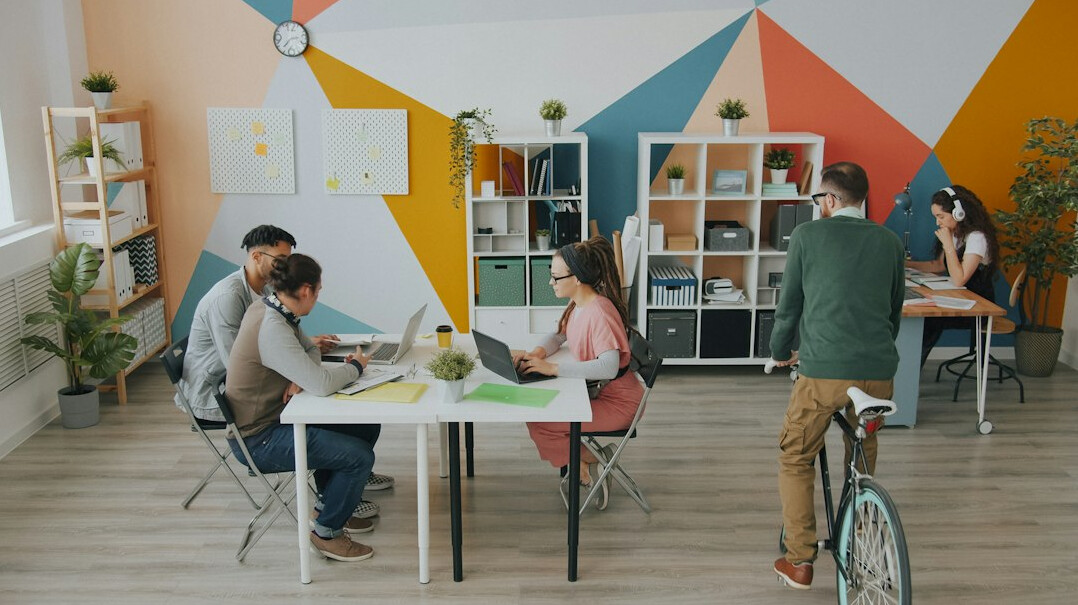 corporate team planning sustainability