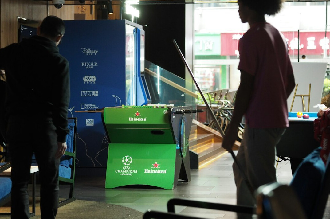 office workers recycling paper