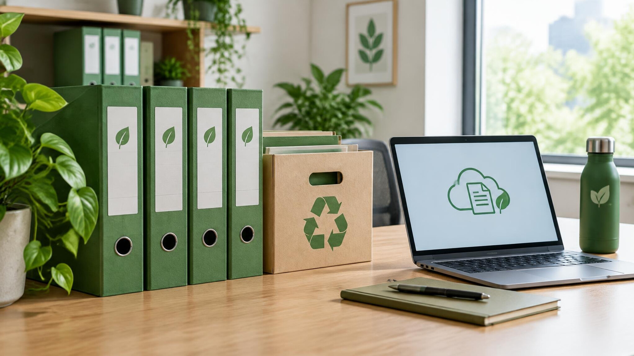 sustainable office documents