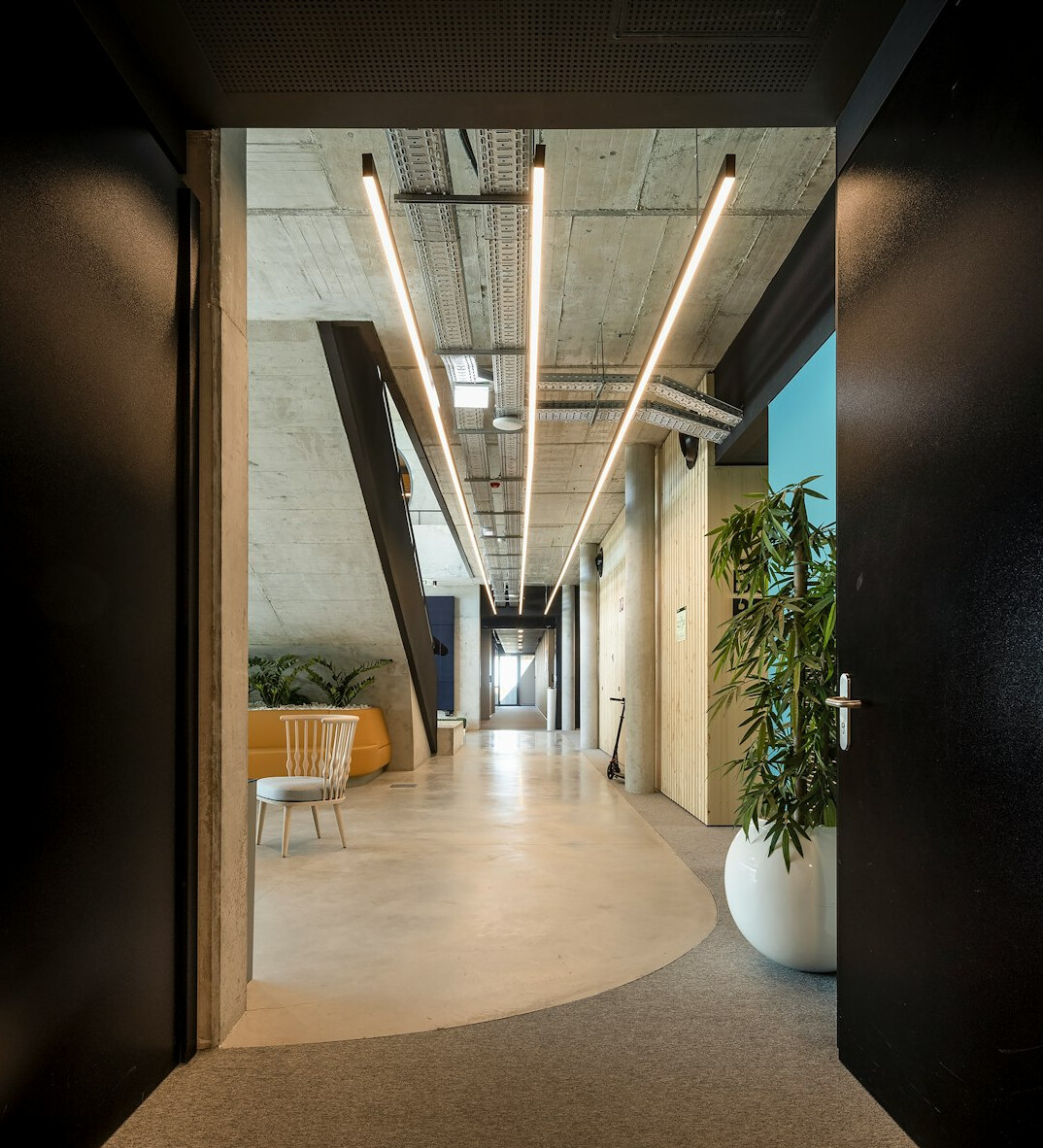 sustainable office interior